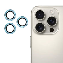 Load image into Gallery viewer, ENKAY 9H Rear Lens Aluminium Alloy Tempered Glass Film, For iPhone 16 Pro / 16 Pro Max
