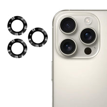 Load image into Gallery viewer, ENKAY 9H Rear Lens Aluminium Alloy Tempered Glass Film, For iPhone 16 Pro / 16 Pro Max