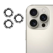 Load image into Gallery viewer, ENKAY 9H Rear Lens Aluminium Alloy Tempered Glass Film, For iPhone 16 Pro / 16 Pro Max