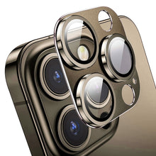 Load image into Gallery viewer, ENKAY Anti-reflection Camera Lens Aluminium Alloy Tempered Glass Film, For iPhone 16 Pro / 16 Pro Max