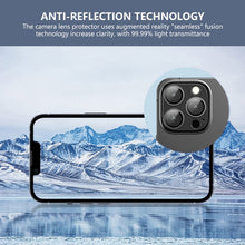 Load image into Gallery viewer, ENKAY Anti-reflection Camera Lens Aluminium Alloy Tempered Glass Film, For iPhone 16 Pro / 16 Pro Max