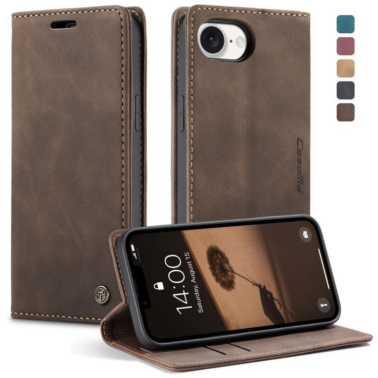 CaseMe 013 Multifunctional Horizontal Flip Leather Phone Case, For iPhone 17e / 16e
