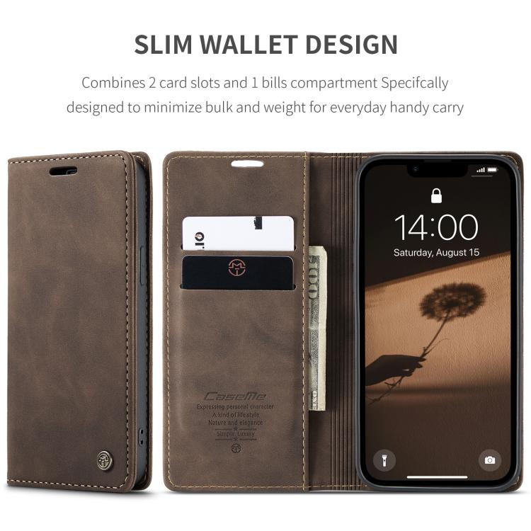 CaseMe 013 Multifunctional Horizontal Flip Leather Phone Case, For iPhone 17e / 16e