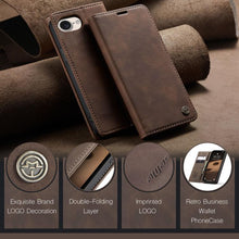 Load image into Gallery viewer, CaseMe 013 Multifunctional Horizontal Flip Leather Phone Case, For iPhone 17e / 16e