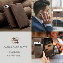 Load image into Gallery viewer, CaseMe 013 Multifunctional Horizontal Flip Leather Phone Case, For iPhone 17e / 16e