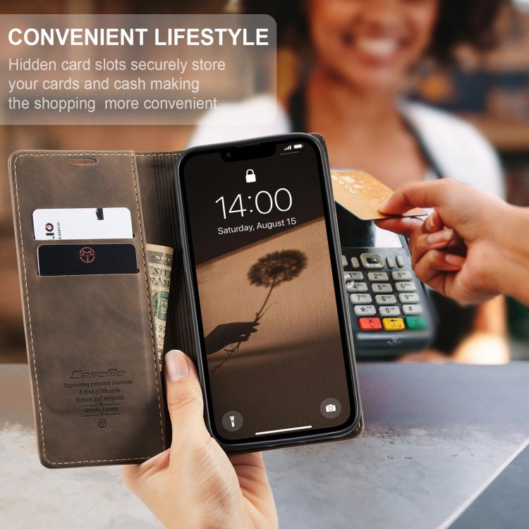 CaseMe 013 Multifunctional Horizontal Flip Leather Phone Case, For iPhone 17e / 16e