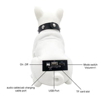 Load image into Gallery viewer, CH-M10 Bulldog Stereo Wireless Bluetooth Speaker, Support TF Card / U Disk / FM