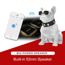 Load image into Gallery viewer, CH-M10 Bulldog Stereo Wireless Bluetooth Speaker, Support TF Card / U Disk / FM