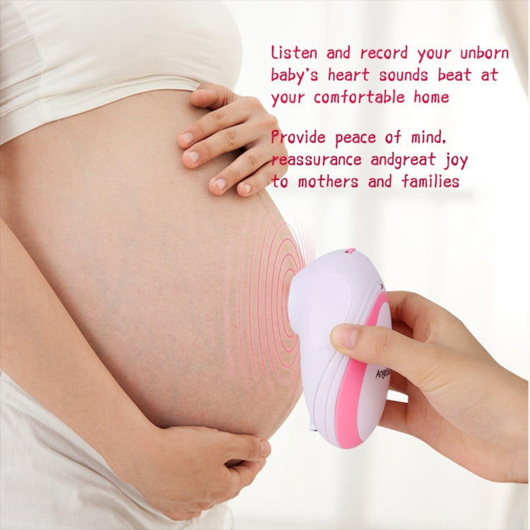 JPD-100S Mini Household Fetal Doppler Prenatal Pocket Baby Ultrasound Detector Angel Sound Heartbeat Pregnant Doppler Monitor, JPD-100S (Green), JPD-100S (Pink)