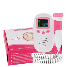 Load image into Gallery viewer, RZ-100S9 LED Fetal Doppler Ultrasound Sound Baby Heartbeat Detector Monitor Digital Prenatal Pocket Fetal Doppler Stethoscope, RZ-100S9