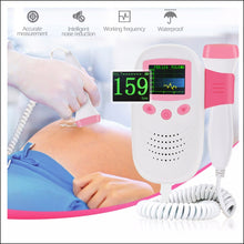 Load image into Gallery viewer, RZ-100S9 LED Fetal Doppler Ultrasound Sound Baby Heartbeat Detector Monitor Digital Prenatal Pocket Fetal Doppler Stethoscope, RZ-100S9