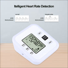 Load image into Gallery viewer, RZ205 Blood Pressures Automatic Digital Upper Arm Heart Beat Rate Pulse Monitor Meter Tonometer Medical Equipment Sphygmomanometer