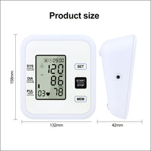 Load image into Gallery viewer, RZ205 Blood Pressures Automatic Digital Upper Arm Heart Beat Rate Pulse Monitor Meter Tonometer Medical Equipment Sphygmomanometer