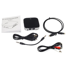 Load image into Gallery viewer, 2 in 1 Fiber Optic Bluetooth 5.0 Audio Receiver/Transmitter, black