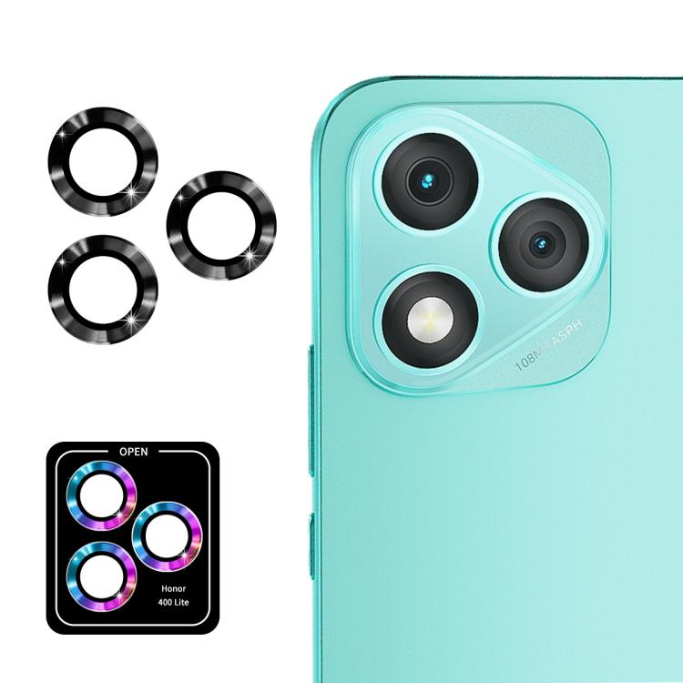ENKAY Hat-Prince 9H Rear Camera Lens Aluminium Alloy Tempered Glass Film, For Honor Magic V Flip 2, For Honor 400 Lite