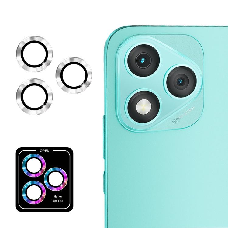 ENKAY Hat-Prince 9H Rear Camera Lens Aluminium Alloy Tempered Glass Film, For Honor Magic V Flip 2, For Honor 400 Lite