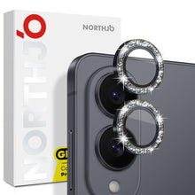 Load image into Gallery viewer, NORTHJO 1 Set Camera Lens Protector Glitter Metal Ring Film, For Galaxy Z Flip7 5G, For Samsung Galaxy S25 Edge 5G, For Samsung Galaxy A26 5G, For Samsung Galaxy S25 5G, For Samsung Galaxy S25+ 5G, For Samsung Galaxy S25 Ultra 5G