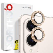 Load image into Gallery viewer, NORTHJO 1 Set Camera Lens Protector Glitter Metal Ring Film