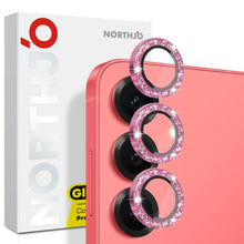 Load image into Gallery viewer, NORTHJO 1 Set Camera Lens Protector Glitter Metal Ring Film, For Galaxy Z Flip7 5G, For Samsung Galaxy S25 Edge 5G, For Samsung Galaxy A26 5G, For Samsung Galaxy S25 5G, For Samsung Galaxy S25+ 5G, For Samsung Galaxy S25 Ultra 5G