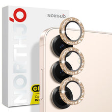 Load image into Gallery viewer, NORTHJO 1 Set Camera Lens Protector Glitter Metal Ring Film, For Galaxy Z Flip7 5G, For Samsung Galaxy S25 Edge 5G, For Samsung Galaxy A26 5G, For Samsung Galaxy S25 5G, For Samsung Galaxy S25+ 5G, For Samsung Galaxy S25 Ultra 5G