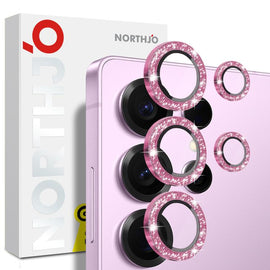 NORTHJO 1 Set Camera Lens Protector Glitter Metal Ring Film, For Samsung Galaxy S25 Ultra 5G, For Samsung Galaxy A36 5G / A56 5G
