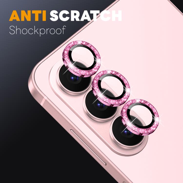 NORTHJO 1 Set Camera Lens Protector Glitter Metal Ring Film, For Samsung Galaxy S26+ 5G, For Samsung Galaxy S26 Ultra 5G, For Samsung Galaxy S26 5G, For Samsung Galaxy S25 Edge 5G, For Samsung Galaxy A26 5G, For Samsung Galaxy S25 5G