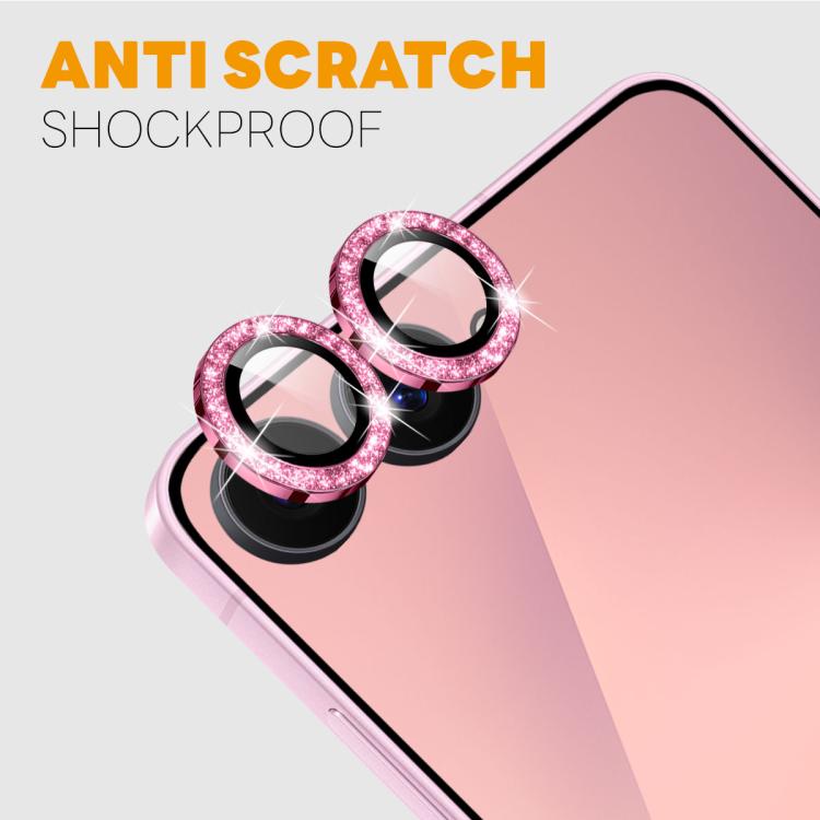 NORTHJO 1 Set Camera Lens Protector Glitter Metal Ring Film, For Galaxy Z Flip7 5G, For Samsung Galaxy S25 Edge 5G, For Samsung Galaxy A26 5G, For Samsung Galaxy S25 5G, For Samsung Galaxy S25+ 5G, For Samsung Galaxy S25 Ultra 5G
