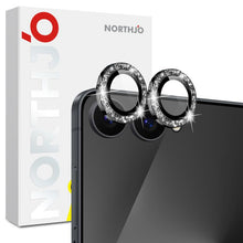 Load image into Gallery viewer, NORTHJO 1 Set Camera Lens Protector Glitter Metal Ring Film, For Galaxy Z Flip7 5G, For Samsung Galaxy S25 Edge 5G, For Samsung Galaxy A26 5G, For Samsung Galaxy S25 5G, For Samsung Galaxy S25+ 5G, For Samsung Galaxy S25 Ultra 5G