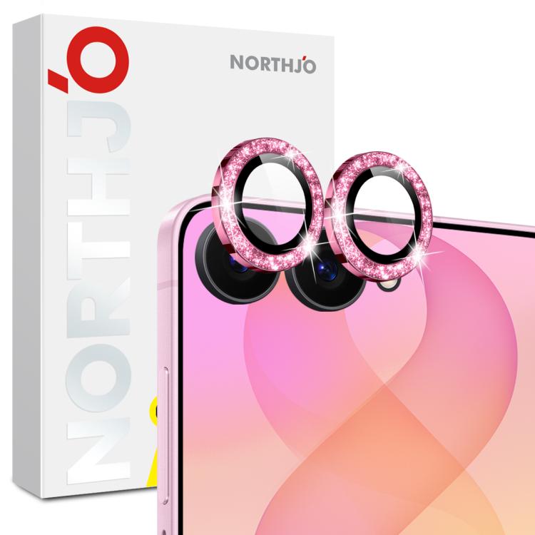 NORTHJO 1 Set Camera Lens Protector Glitter Metal Ring Film, For Galaxy Z Fold8 5G, For Galaxy Z Fold8 Ultra 5G, For Galaxy Z Flip8 5G, For Samsung Galaxy S26+ 5G, For Samsung Galaxy S26 Ultra 5G, For Samsung Galaxy S26 5G