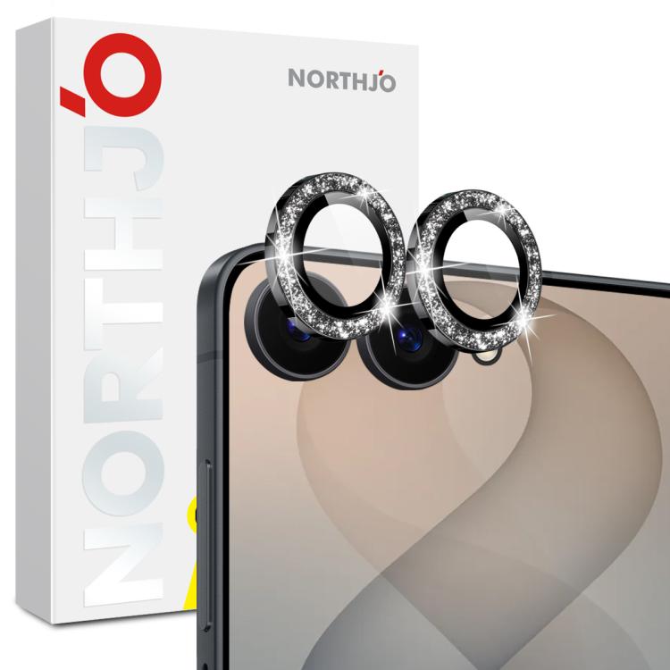 NORTHJO 1 Set Camera Lens Protector Glitter Metal Ring Film, For Galaxy Z Fold8 5G, For Galaxy Z Fold8 Ultra 5G, For Galaxy Z Flip8 5G, For Samsung Galaxy S26+ 5G, For Samsung Galaxy S26 Ultra 5G, For Samsung Galaxy S26 5G