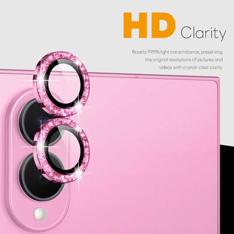 NORTHJO 1 Set Camera Lens Protector Glitter Metal Ring Film, For Galaxy Z Fold8 5G, For Galaxy Z Fold8 Ultra 5G, For Galaxy Z Flip8 5G, For Samsung Galaxy S26+ 5G, For Samsung Galaxy S26 Ultra 5G, For Samsung Galaxy S26 5G