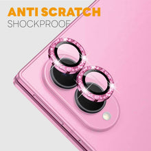 Load image into Gallery viewer, NORTHJO 1 Set Camera Lens Protector Glitter Metal Ring Film, For Galaxy Z Fold8 5G, For Galaxy Z Fold8 Ultra 5G, For Galaxy Z Flip8 5G, For Samsung Galaxy S26+ 5G, For Samsung Galaxy S26 Ultra 5G, For Samsung Galaxy S26 5G