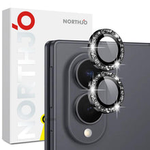Load image into Gallery viewer, NORTHJO 1 Set Camera Lens Protector Glitter Metal Ring Film, For Galaxy Z Fold8 5G, For Galaxy Z Fold8 Ultra 5G, For Galaxy Z Flip8 5G, For Samsung Galaxy S26+ 5G, For Samsung Galaxy S26 Ultra 5G, For Samsung Galaxy S26 5G