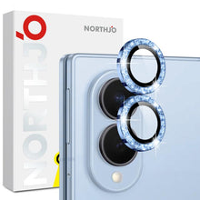 Load image into Gallery viewer, NORTHJO 1 Set Camera Lens Protector Glitter Metal Ring Film, For Galaxy Z Fold8 5G, For Galaxy Z Fold8 Ultra 5G, For Galaxy Z Flip8 5G, For Samsung Galaxy S26+ 5G, For Samsung Galaxy S26 Ultra 5G, For Samsung Galaxy S26 5G