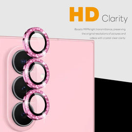 NORTHJO 1 Set Camera Lens Protector Glitter Metal Ring Film, For Galaxy Z Fold7 5G, For Galaxy Z Flip7 5G, For Samsung Galaxy S25 Edge 5G, For Samsung Galaxy A26 5G, For Samsung Galaxy S25 5G, For Samsung Galaxy S25+ 5G