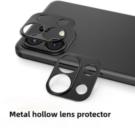 Kalebol Black Metal Hollow Lens Protection Ring