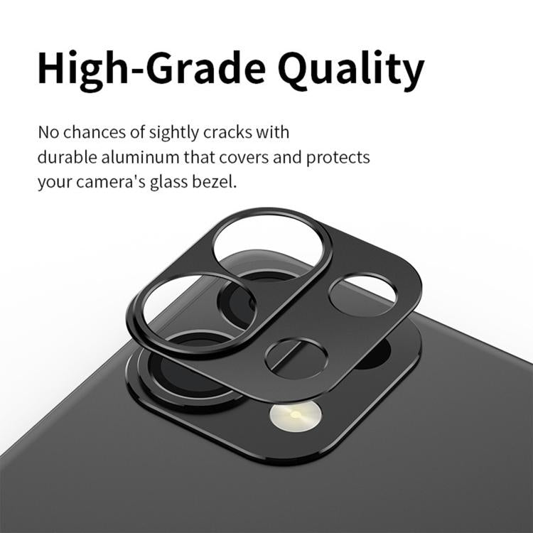 Kalebol Black Metal Hollow Lens Protection Ring