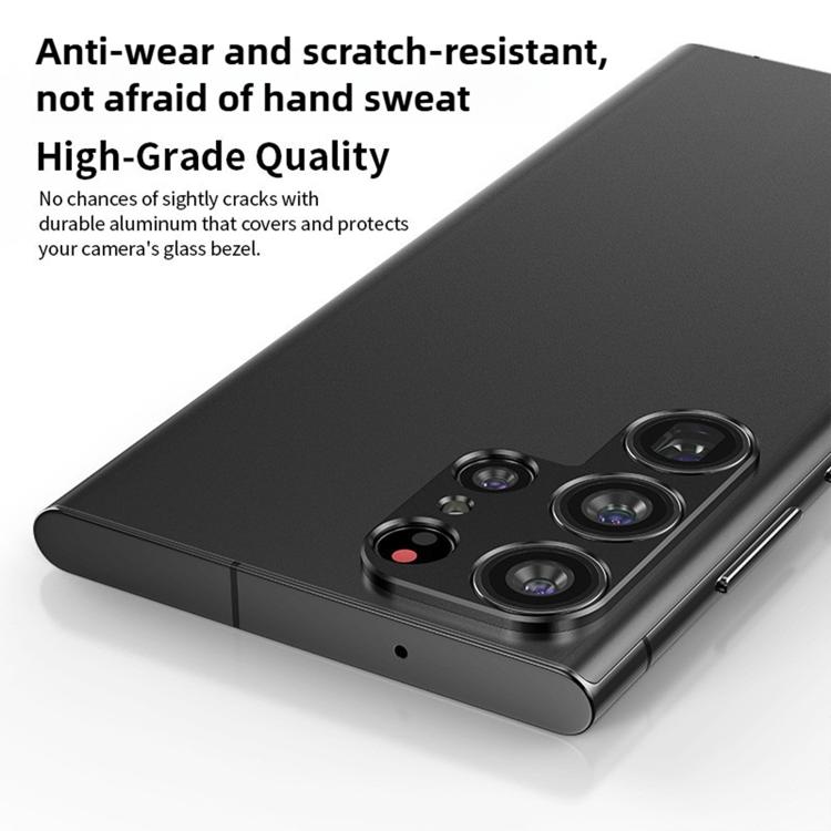Kalebol Metal Hollow Lens Protection Ring, For Samsung Galaxy S23 Ultra 5G, For Samsung Galaxy S23+ 5G, For Samsung Galaxy S23 5G