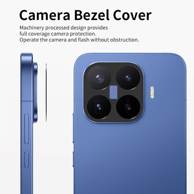 Kalebol Metal Hollow Lens Protection Ring, For Xiaomi 17T Max 5G, For Xiaomi 17T Pro 5G, For Xiaomi 17T 5G, For Redmi K90 Pro Max Champion Edition, For Redmi Note 15 Pro+ 5G Global 163.3mm, For Redmi Note 15 Pro 5G Global 163.6mm                       ...