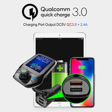 Load image into Gallery viewer, T43 Car Bluetooth Mp3 Multi-function Large Color Screen QC3.0 Bluetooth Car Charge Lossless Car Bluetooth Player, T43