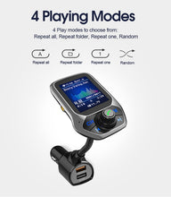 Load image into Gallery viewer, T43 Car Bluetooth Mp3 Multi-function Large Color Screen QC3.0 Bluetooth Car Charge Lossless Car Bluetooth Player, T43