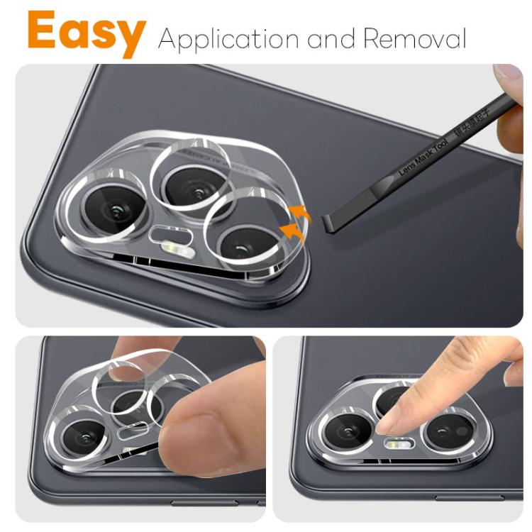 NORTHJO Camera Lens Protector 3D HD Tempered Glass Film