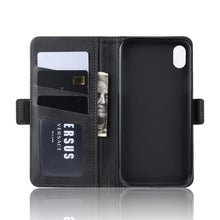 Load image into Gallery viewer, Wallet Stand Leather Cell Phone Case for iPhone XR，with Wallet &amp; Holder &amp; Card Slots, For iPhone XR