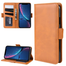 Load image into Gallery viewer, Wallet Stand Leather Cell Phone Case for iPhone XR，with Wallet &amp; Holder &amp; Card Slots, For iPhone XR