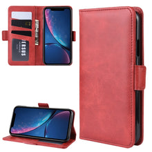 Load image into Gallery viewer, Wallet Stand Leather Cell Phone Case for iPhone XR，with Wallet &amp; Holder &amp; Card Slots, For iPhone XR