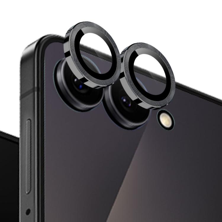 NORTHJO Camera Lens Protector CD Metal Ring Tempered Glass Film, For Galaxy Z Flip7 5G