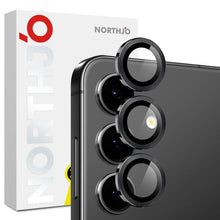 Load image into Gallery viewer, NORTHJO Camera Lens Protector CD Metal Ring Tempered Glass Film, For Galaxy S25 FE 5G, For Galaxy Z Fold7 5G, For Galaxy Z Flip7 5G