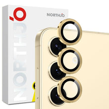 Load image into Gallery viewer, NORTHJO Camera Lens Protector CD Metal Ring Tempered Glass Film, For Galaxy S25 FE 5G, For Galaxy Z Fold7 5G, For Galaxy Z Flip7 5G
