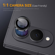 Load image into Gallery viewer, NORTHJO Camera Lens Protector CD Metal Ring Tempered Glass Film, For Galaxy Z Fold8 5G, For Galaxy S26 FE 5G, For Galaxy Z Fold8 Ultra 5G, For Galaxy Z Flip8 5G, For Galaxy S25 FE 5G, For Galaxy Z Fold7 5G