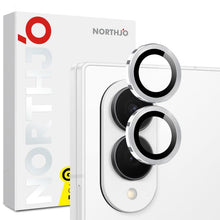 Load image into Gallery viewer, NORTHJO Camera Lens Protector CD Metal Ring Tempered Glass Film, For Galaxy Z Fold8 5G, For Galaxy S26 FE 5G, For Galaxy Z Fold8 Ultra 5G, For Galaxy Z Flip8 5G, For Galaxy S25 FE 5G, For Galaxy Z Fold7 5G